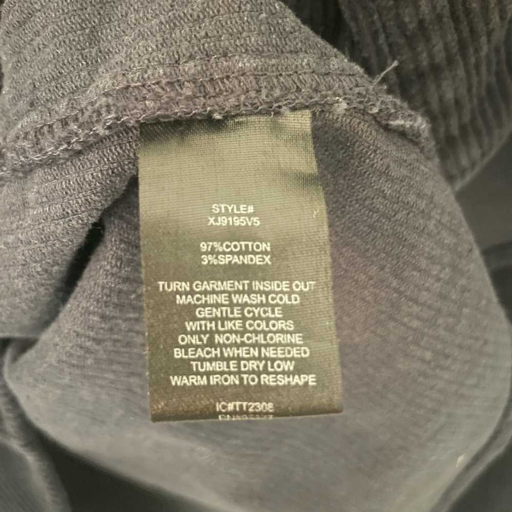 Navy Blue Corduroy Jacket by Sanctuary - Picture 6 of 6